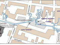 Plan trasy turystycznej Chełmskie Podziemia Kredowe